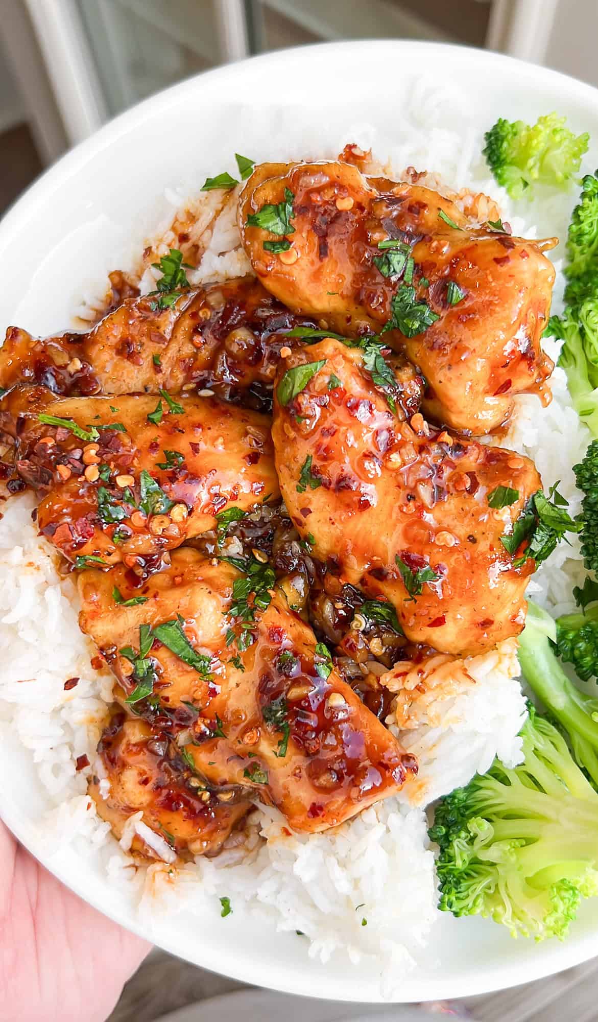 honey garlic chicken