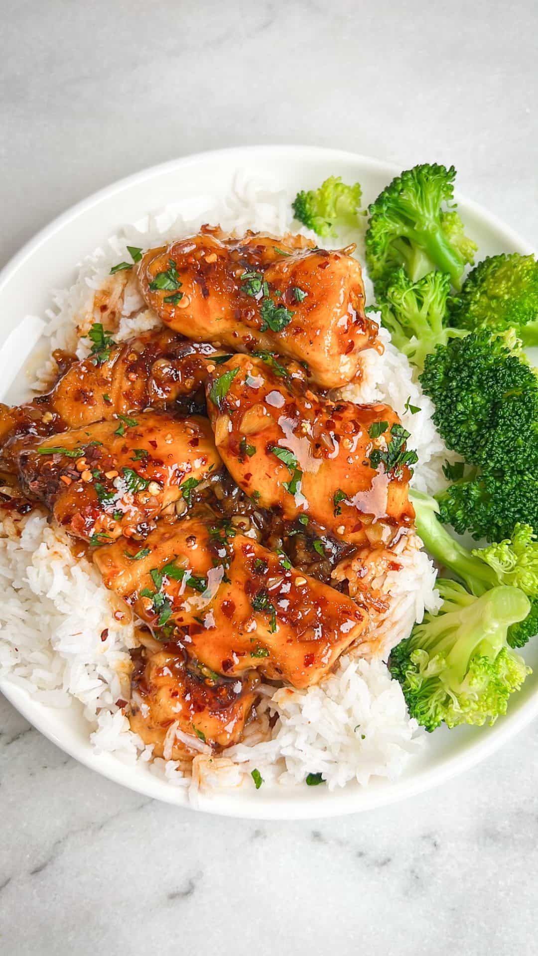 Honey Garlic Chicken - Bad Batch Baking