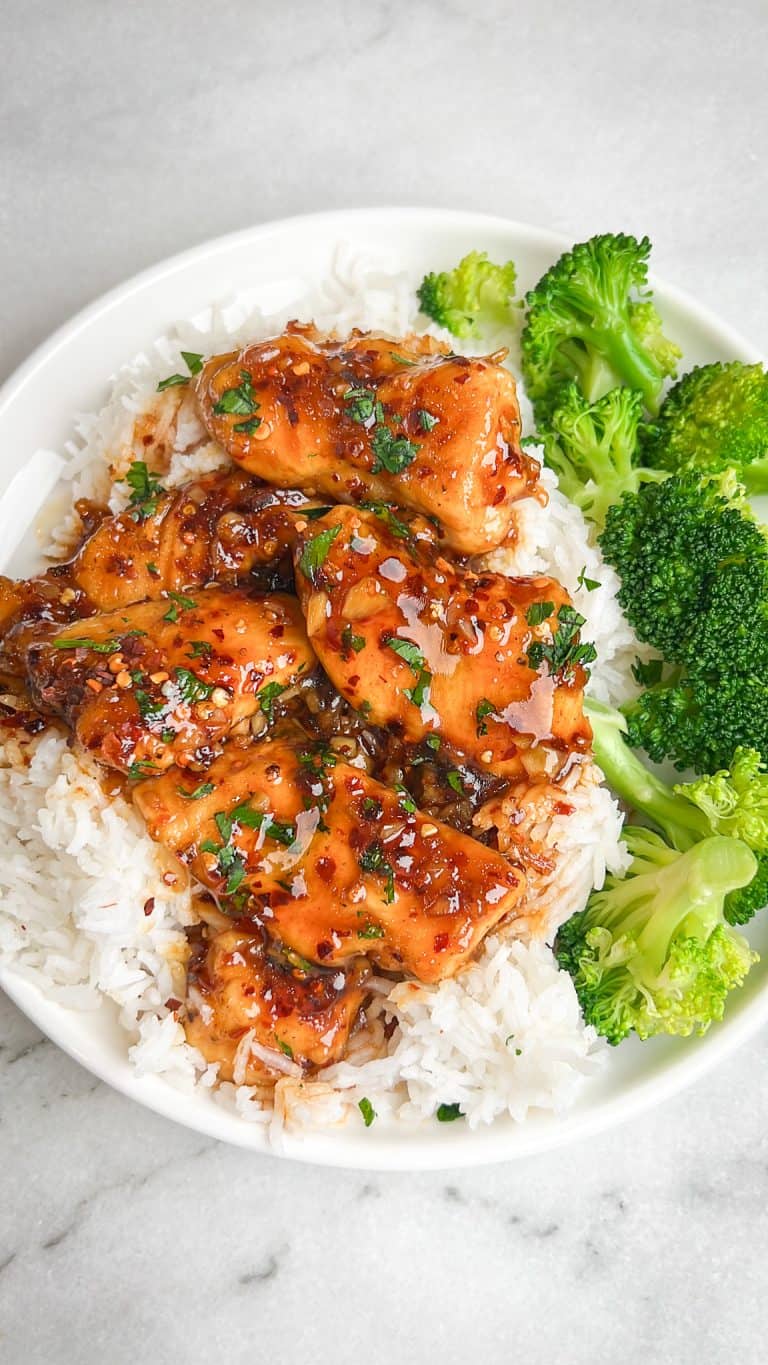 Honey Garlic Chicken - Bad Batch Baking - Restaurant Copycat Recipes ...