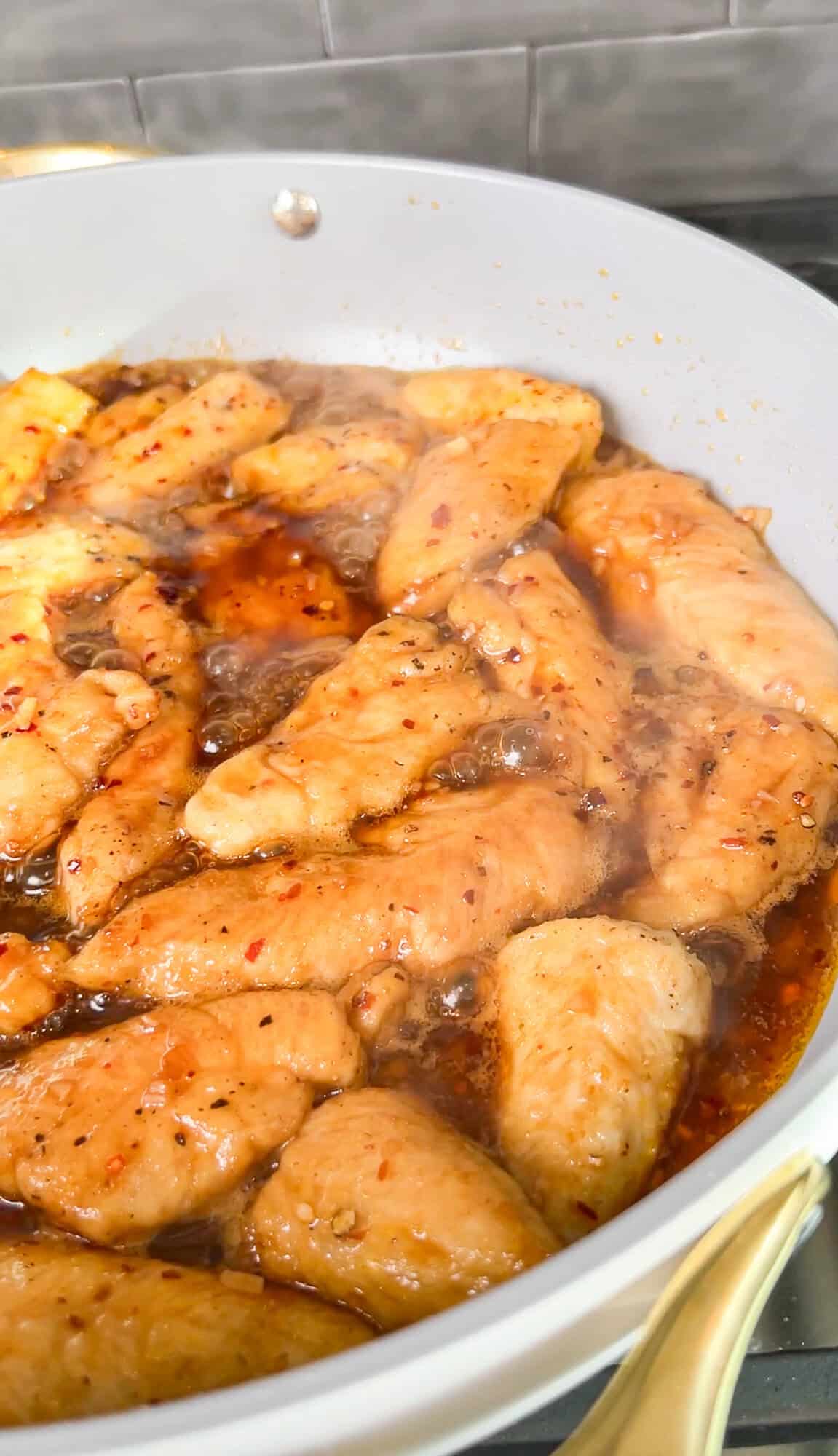 honey garlic chicken