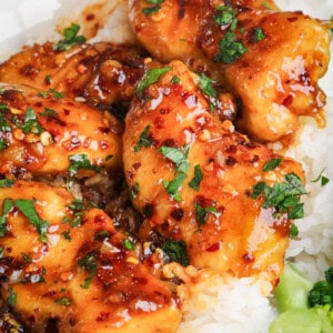 honey garlic chicken