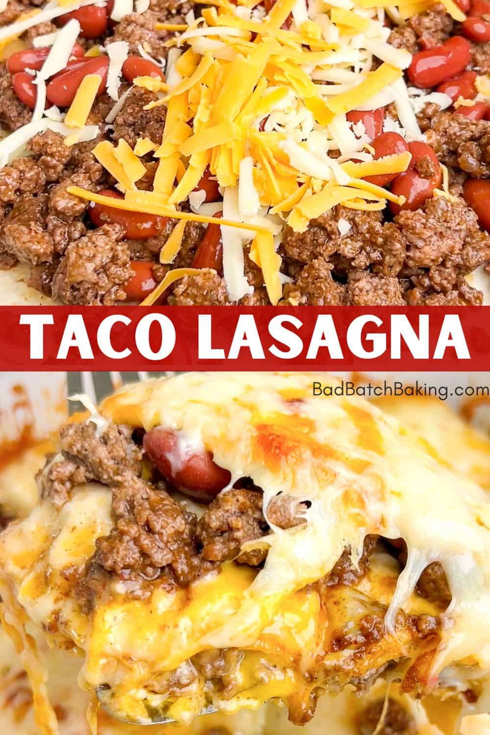 taco lasagna