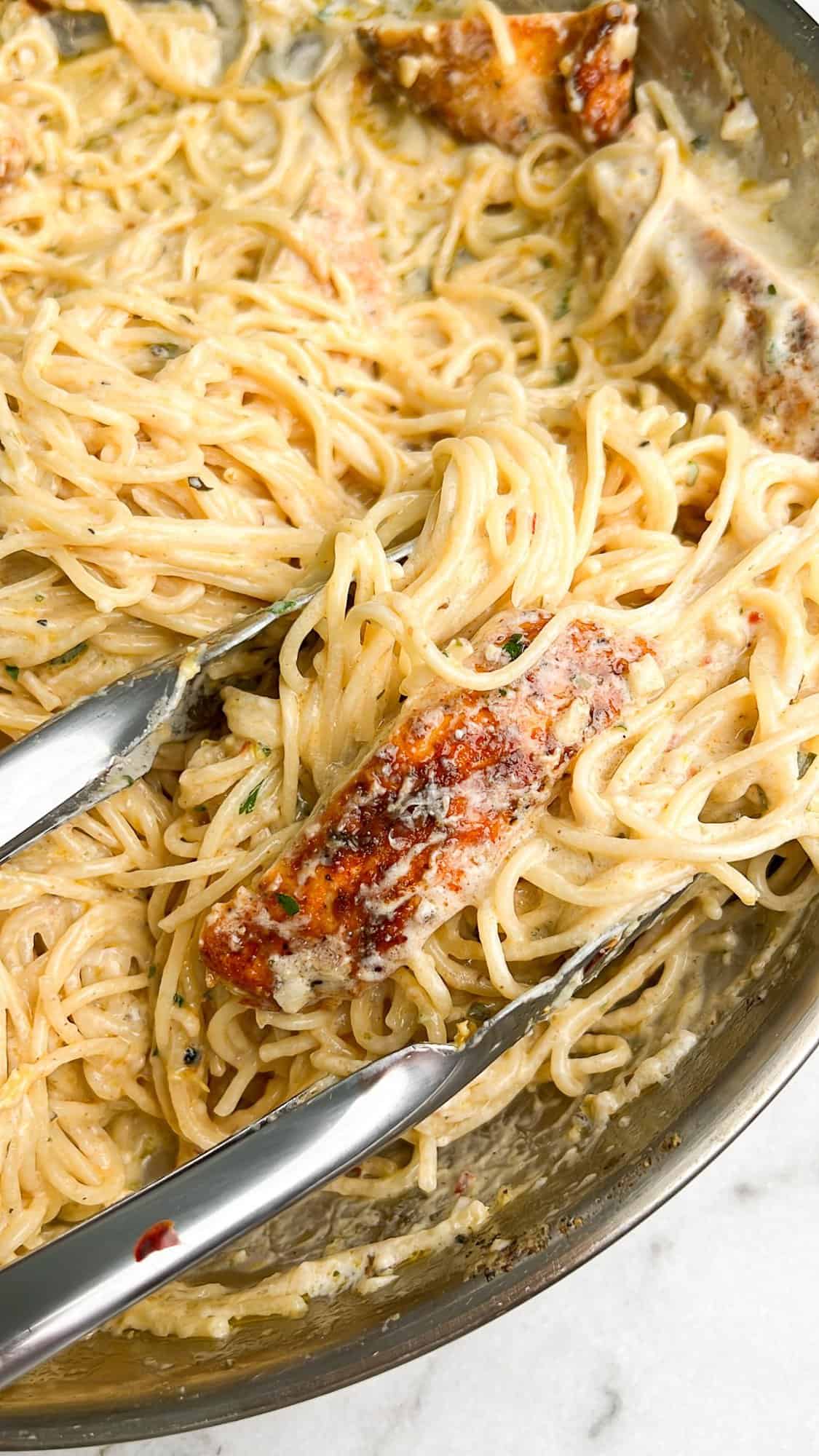 lemon parmesan one-pan pasta