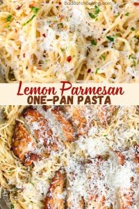 lemon parmesan one-pan pasta