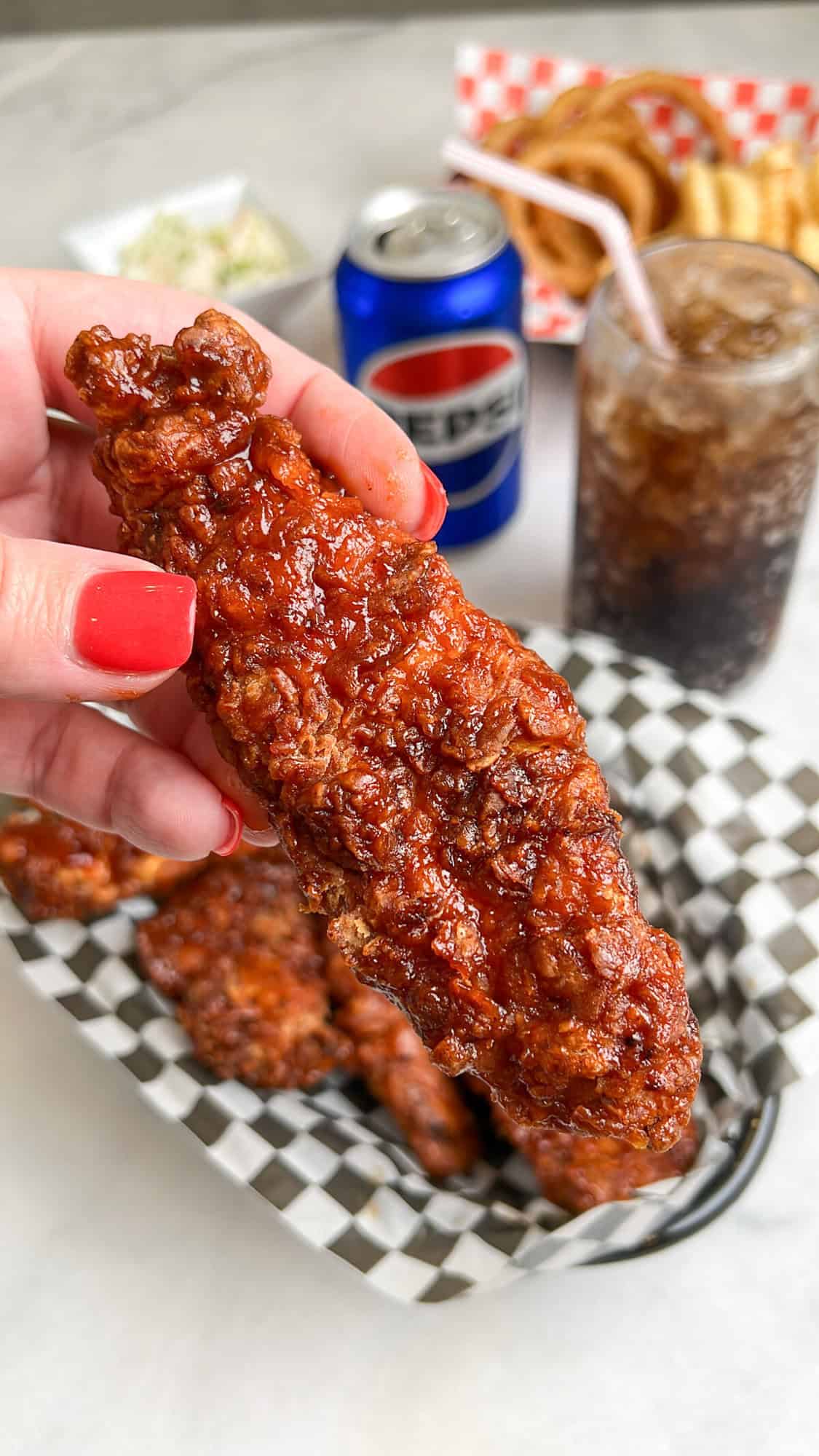 Honey Chipotle Chicken Crispers (Chili's Copycat) Bad Batch Baking