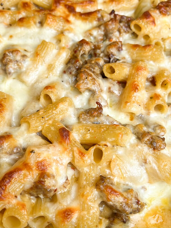 sausage alfredo