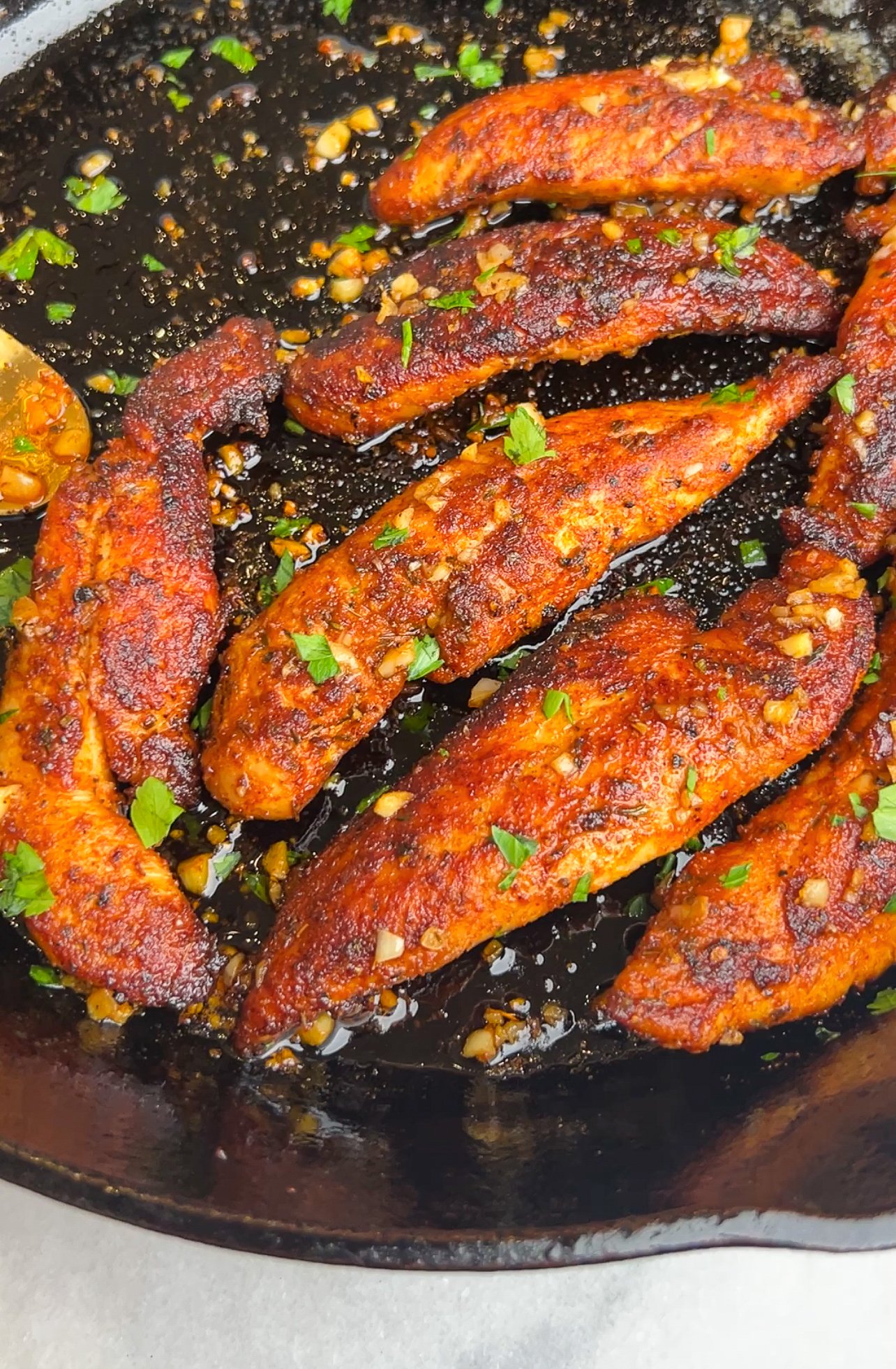 garlic butter chicken tenders