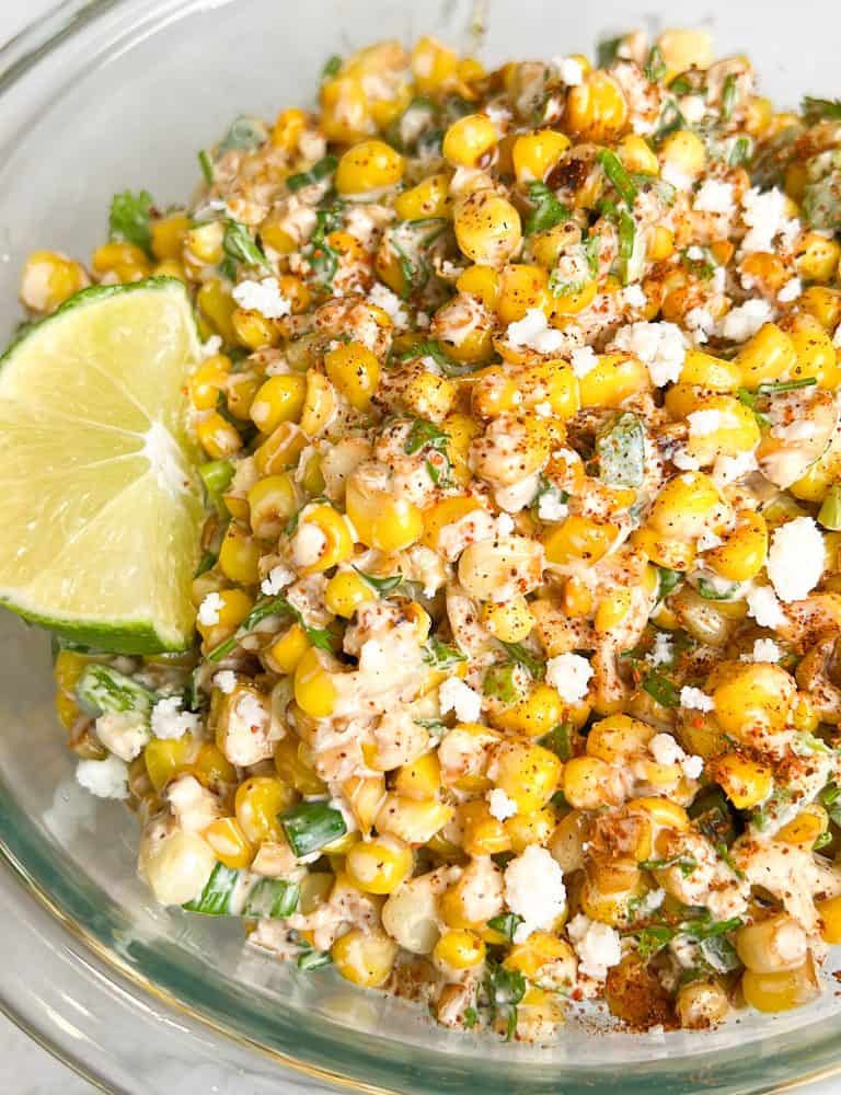 The Best Street Corn Salad - Bad Batch Baking