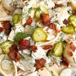 dill pickle pasta salad