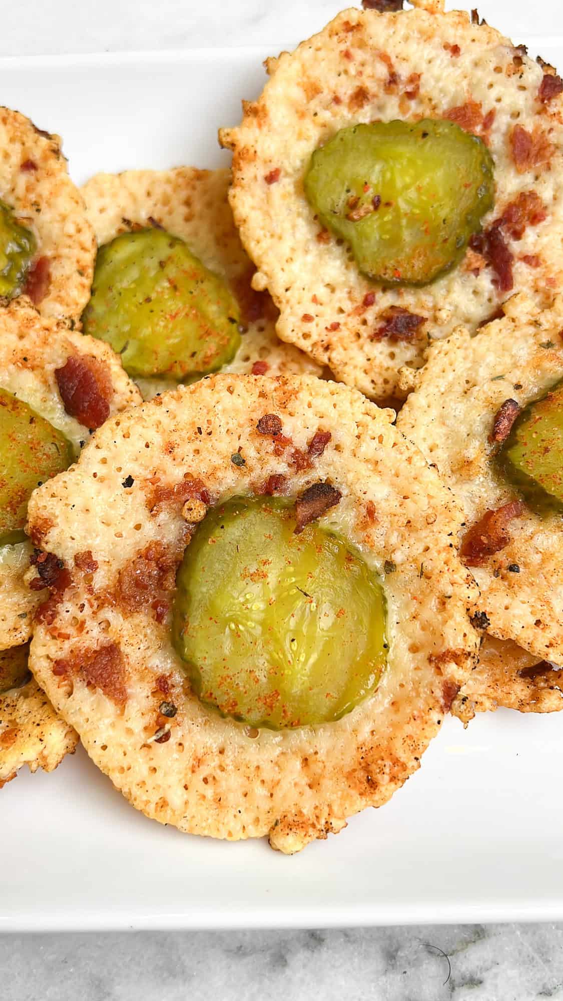 parmesan pickle chips