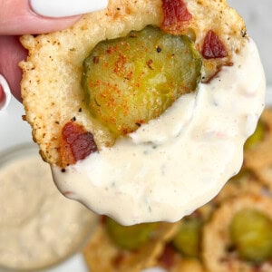 parmesan pickle chips