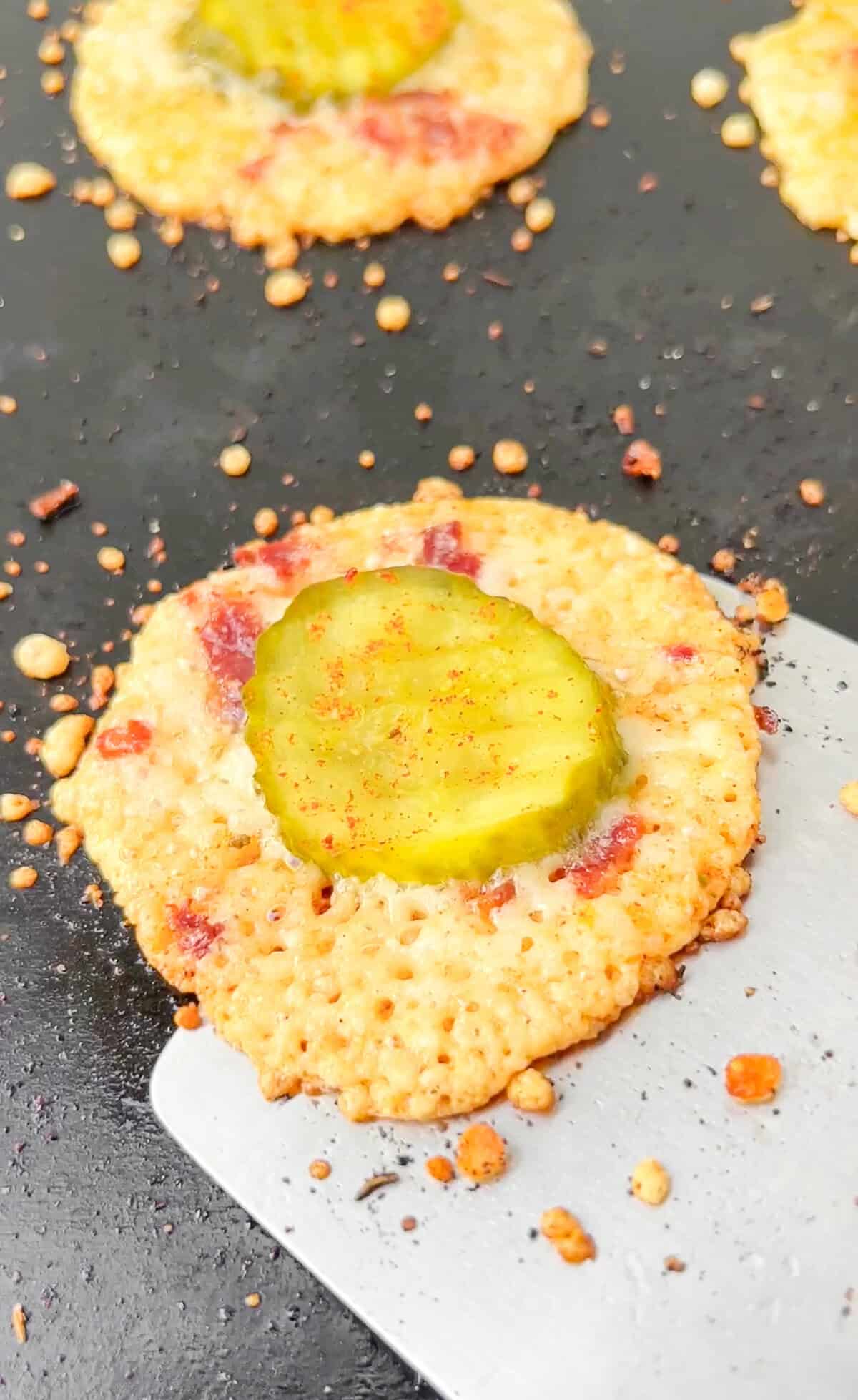 parmesan pickle chips