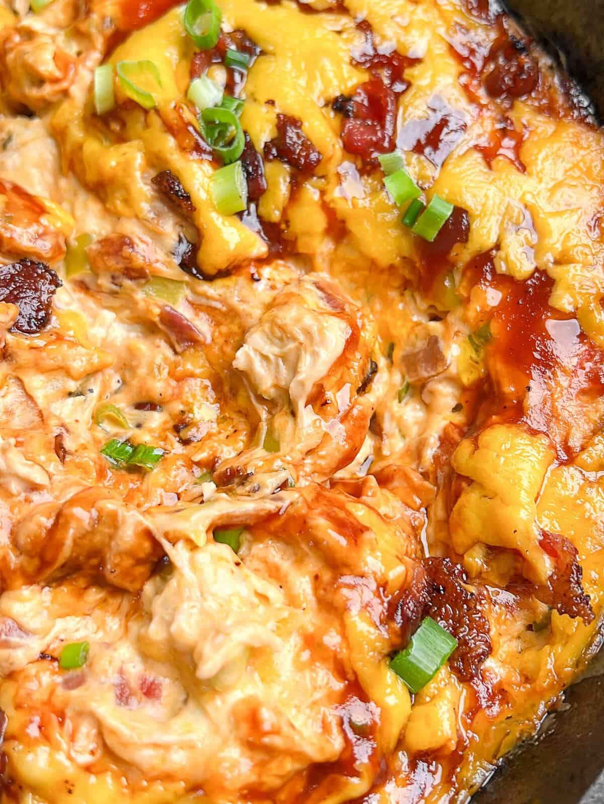 barbecue chicken dip