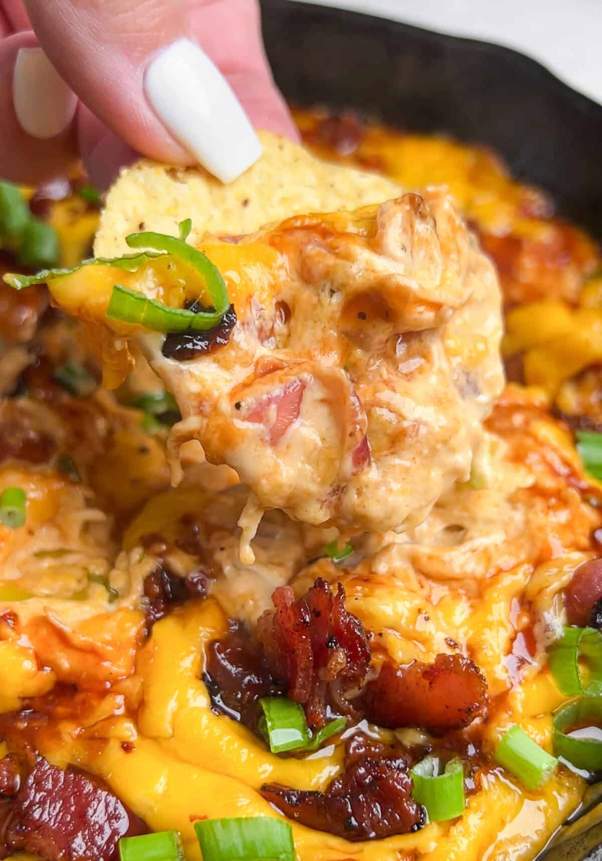 barbecue chicken dip