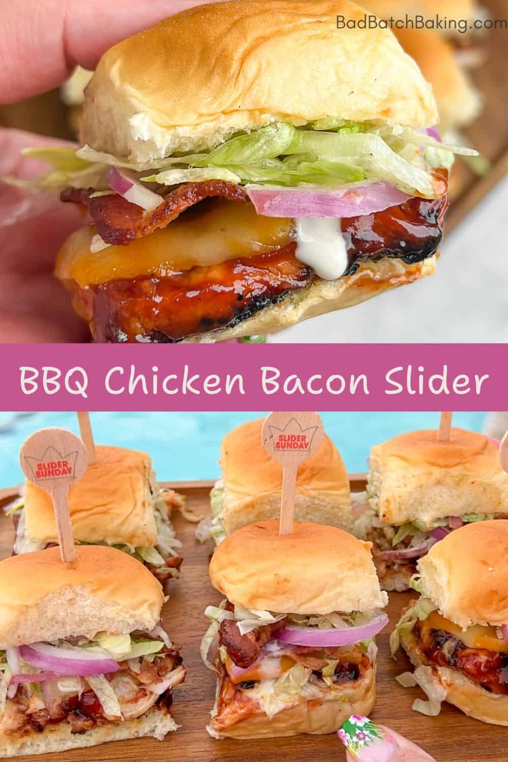 bbq chicken sliders