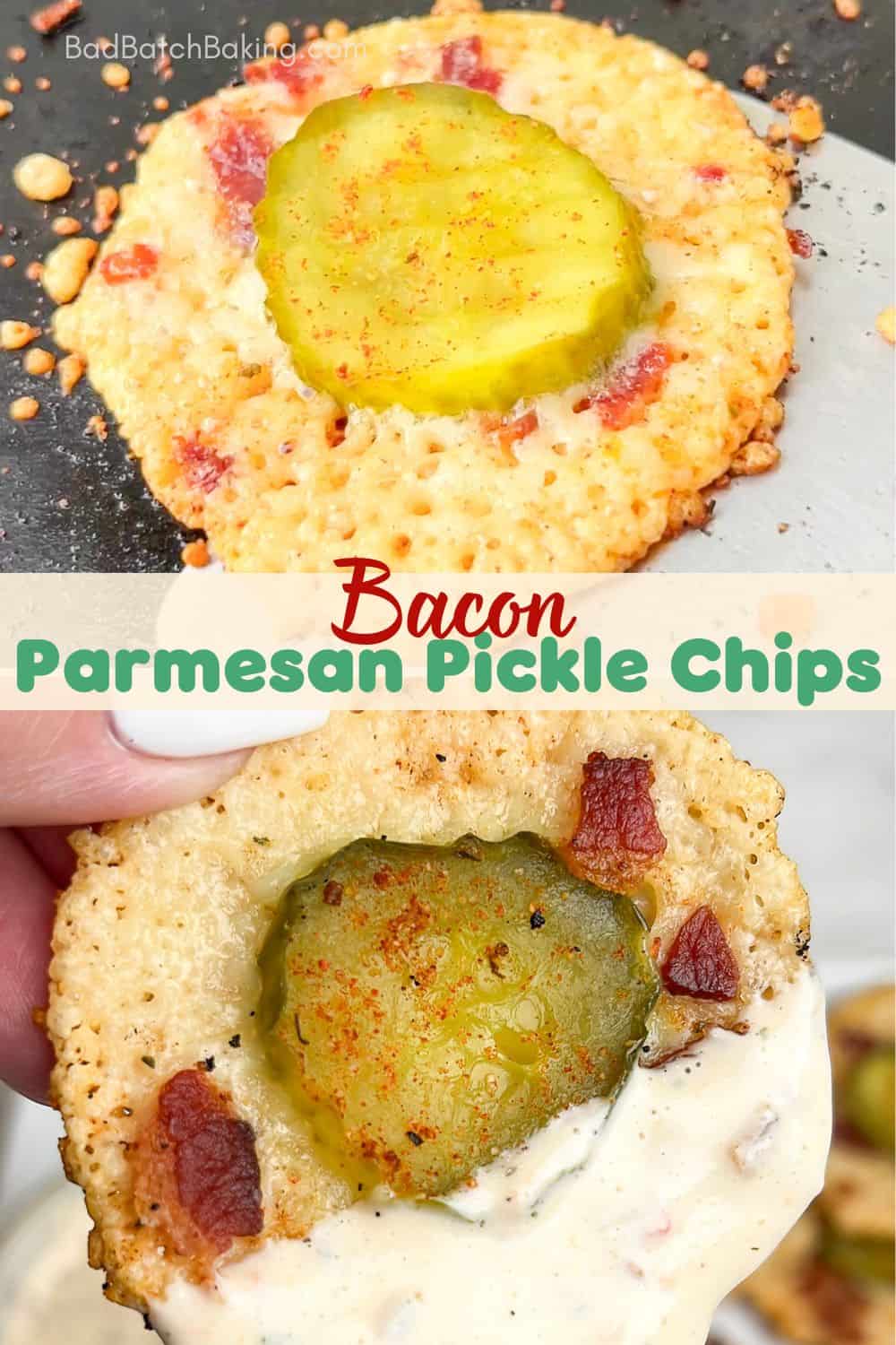 parmesan pickle chips