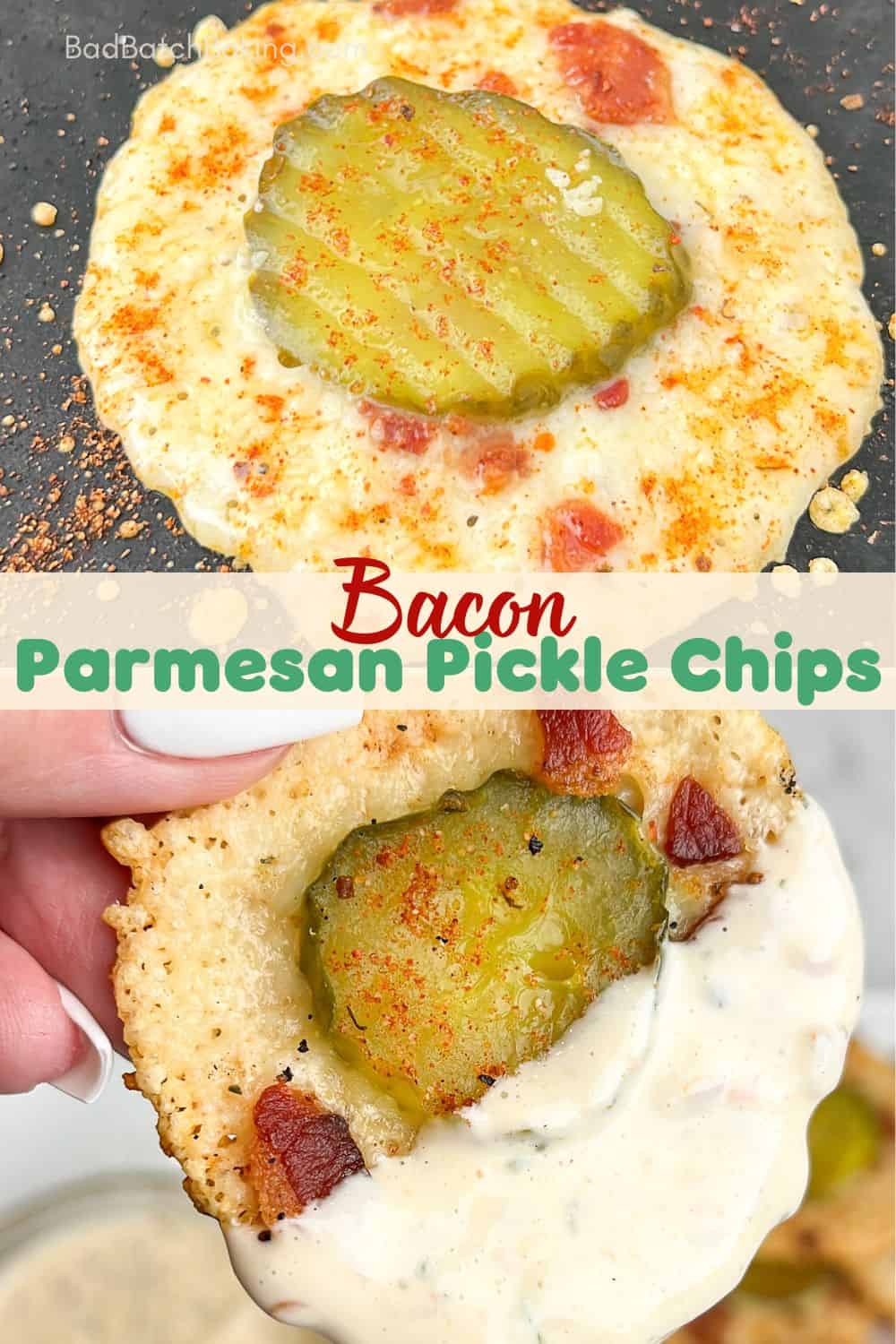 parmesan pickle chips