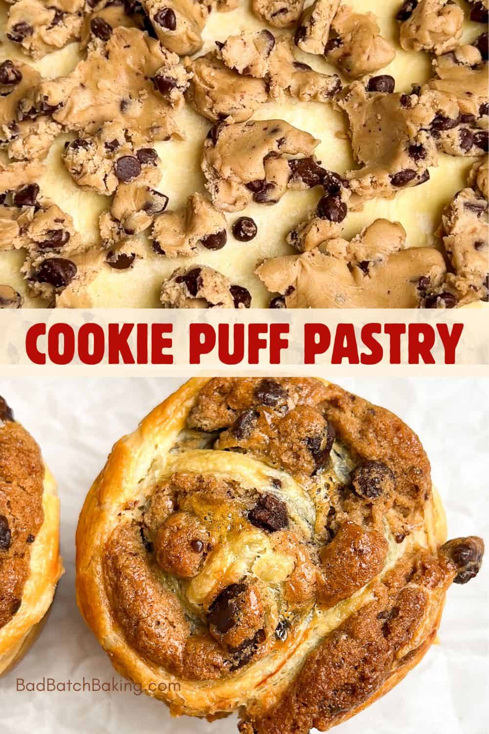 cookie puff pastry