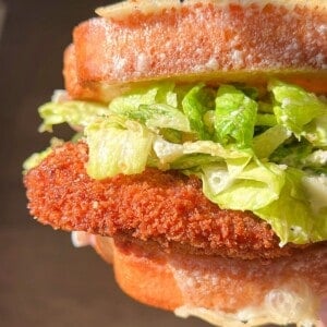 chicken caesar salad sandwich