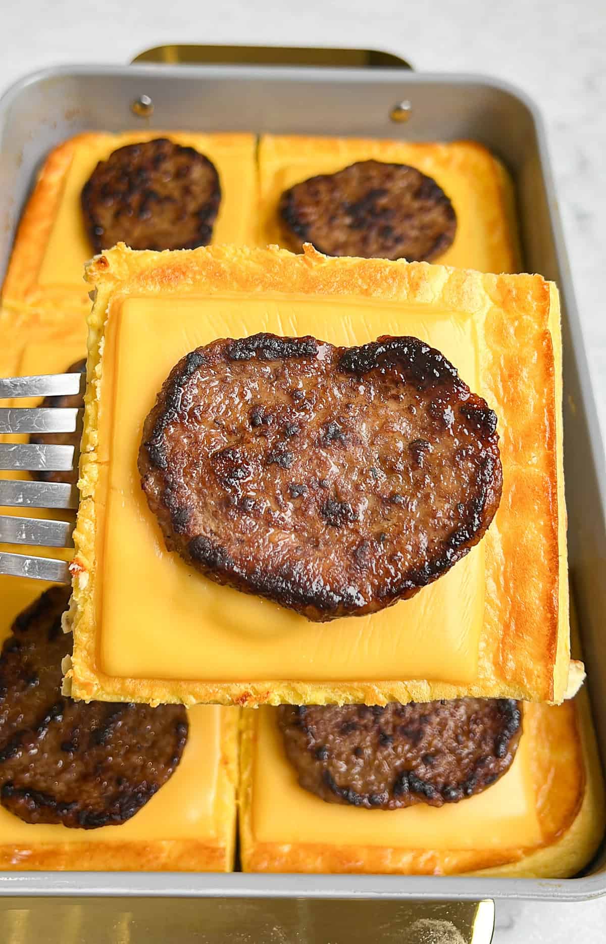 sheet pan breakfast sandwiches