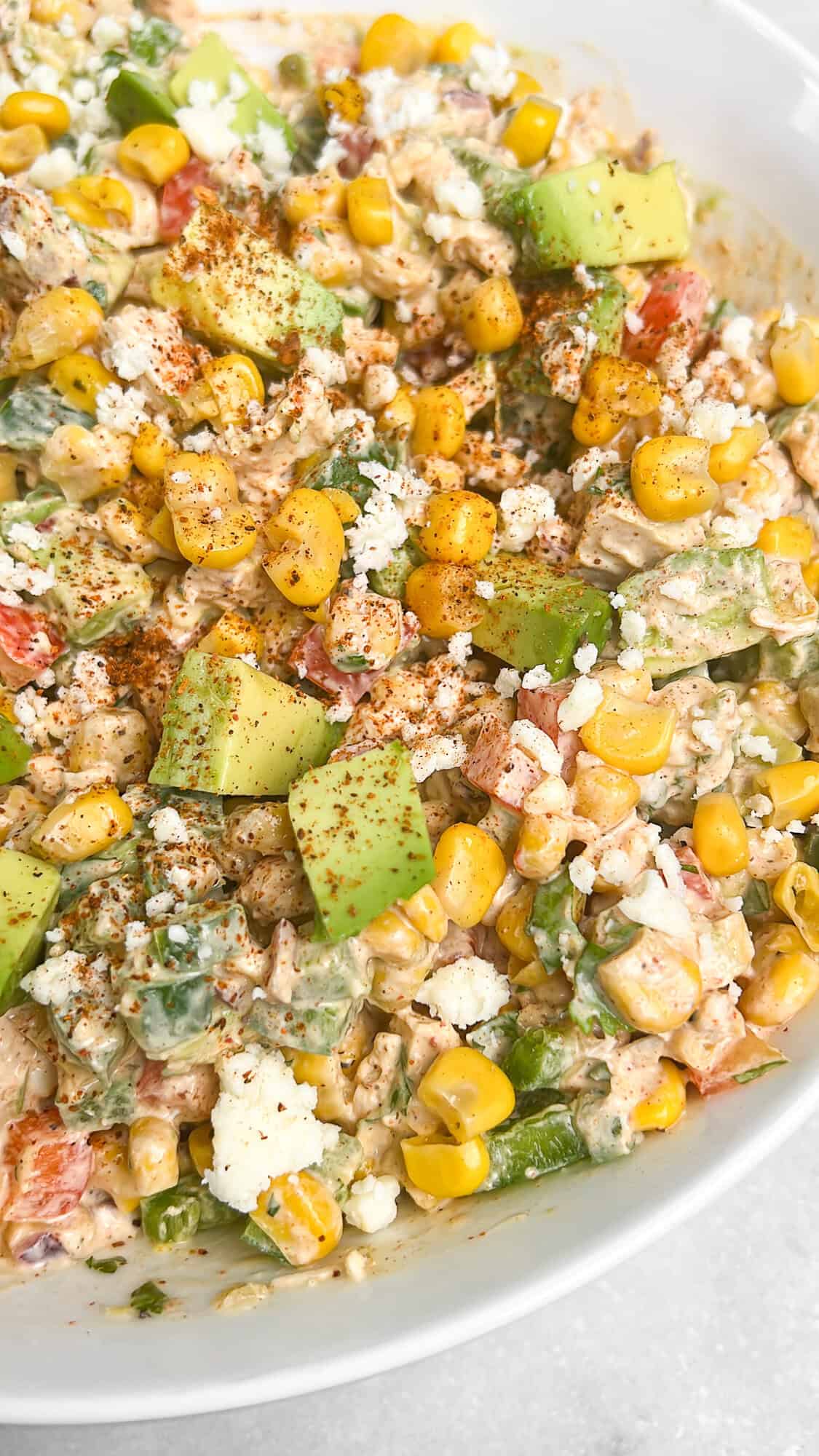 street corn chicken salad