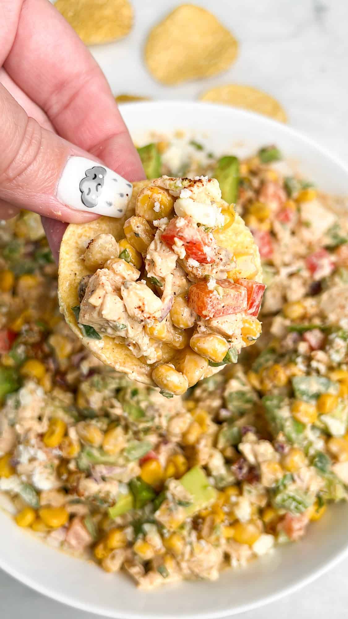 street corn chicken salad