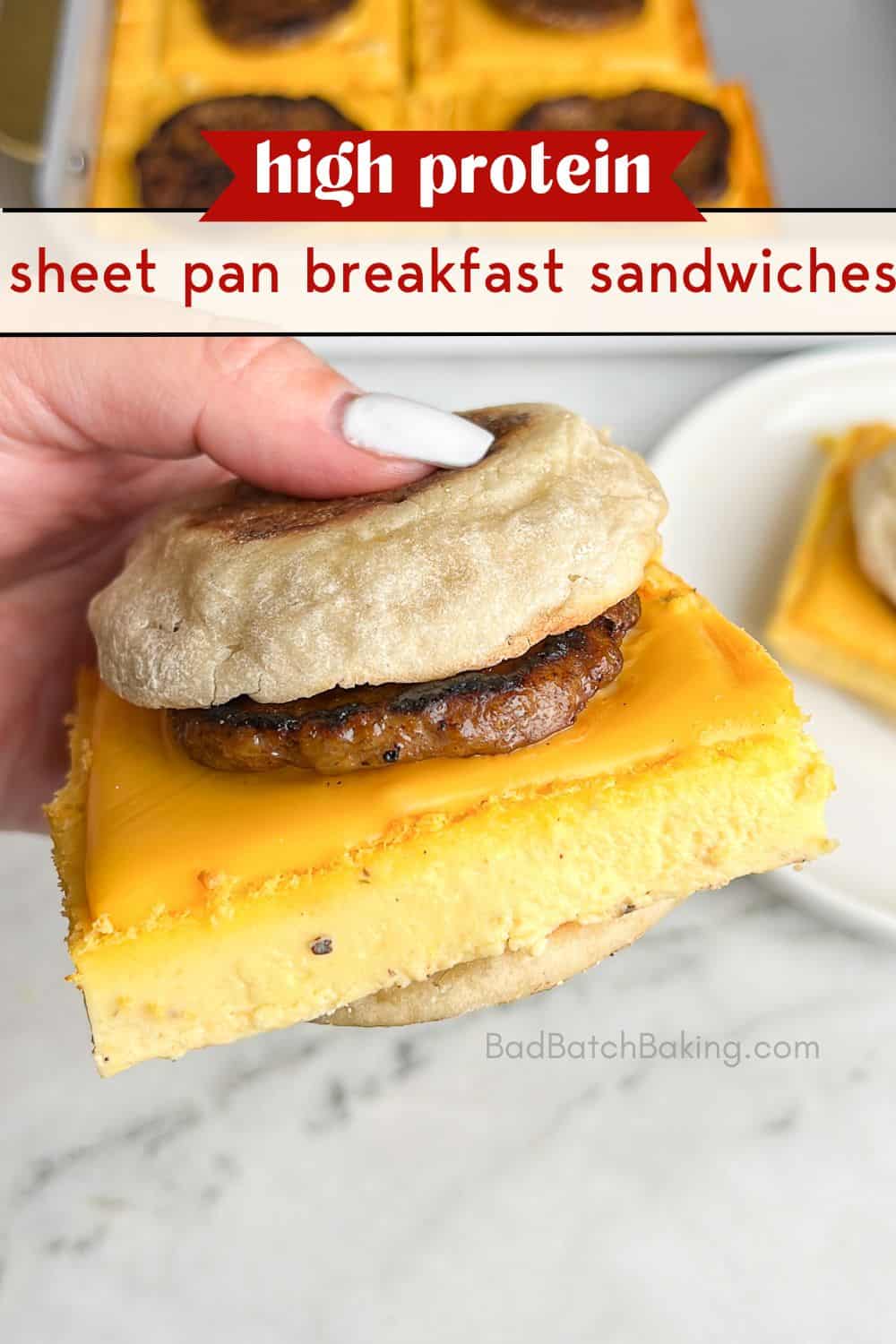 sheet pan breakfast sandwiches