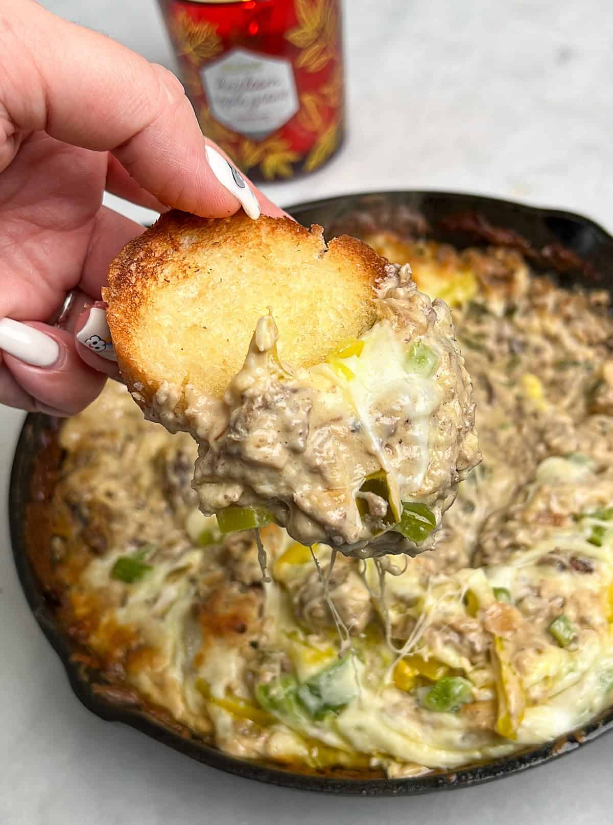 cheesesteak cheese dip