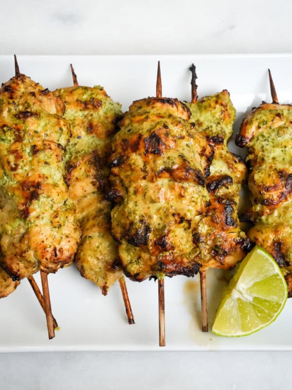 chicken skewers