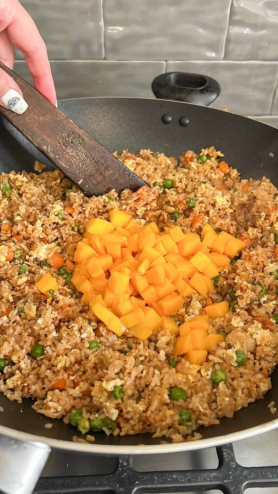 mango chicken fried rice