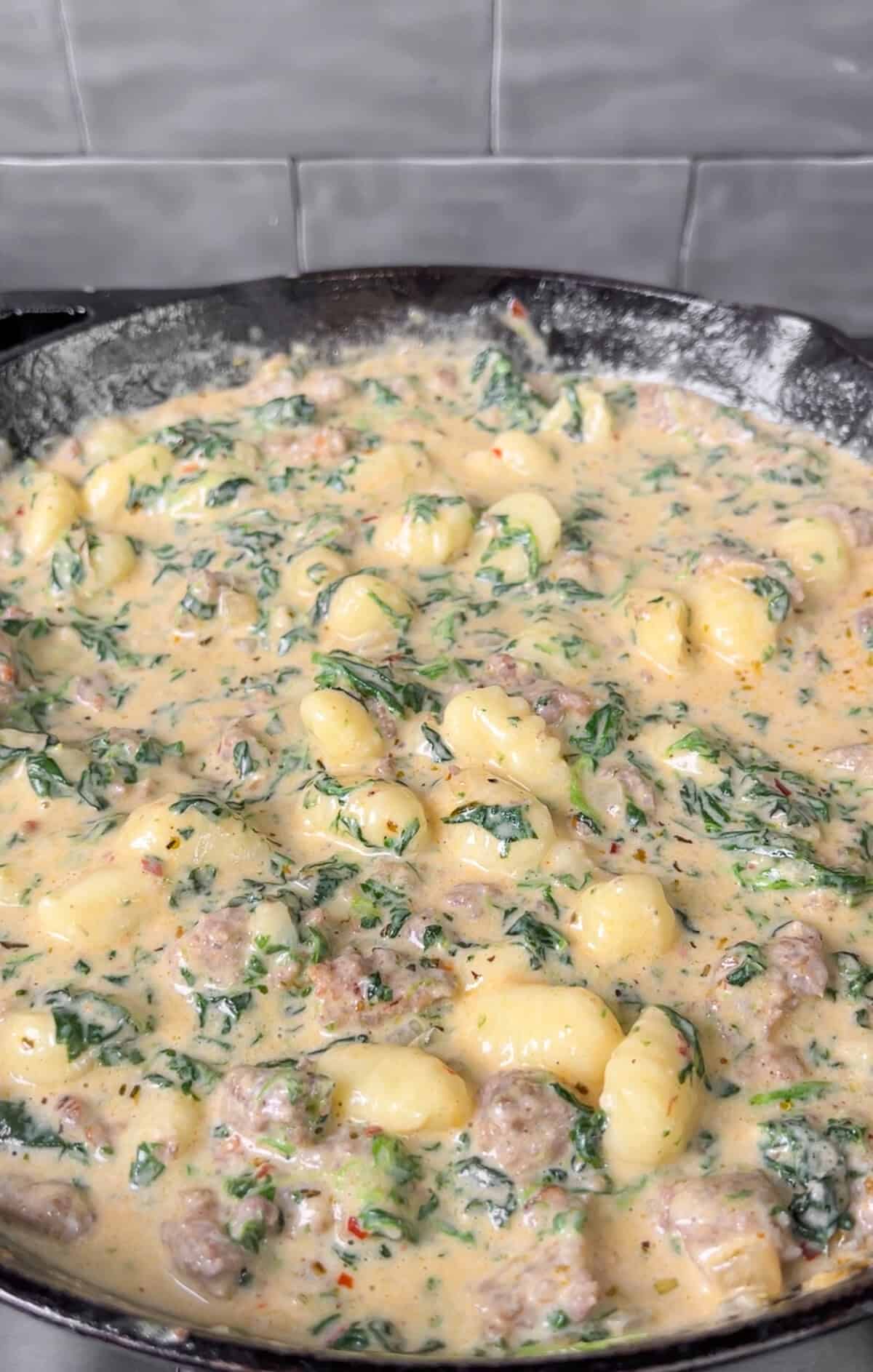 creamy gnocchi