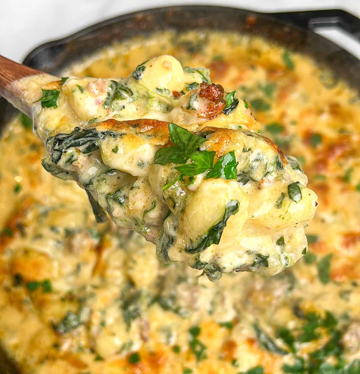 One-Pan Italian Sausage Gnocchi - Bad Batch Baking