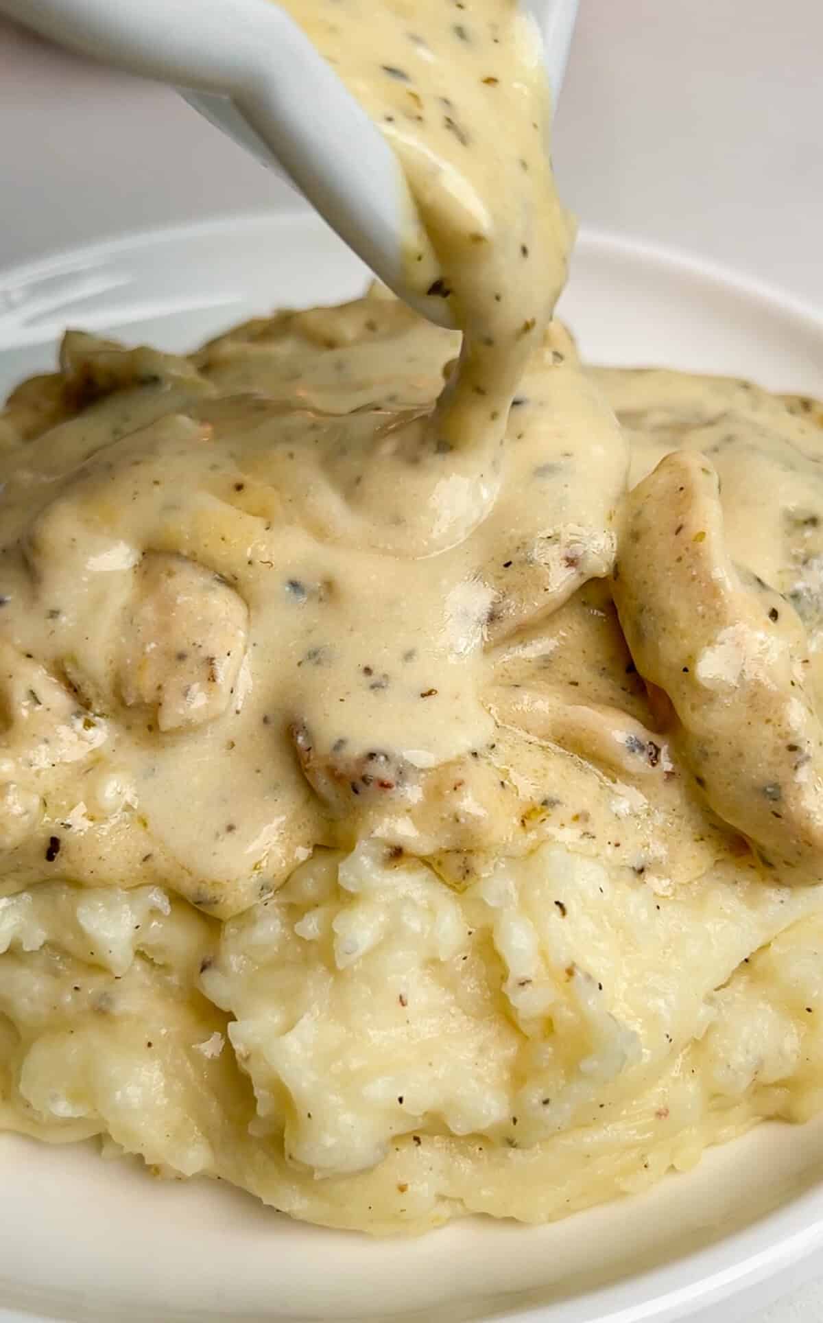 ranch chicken and gravy