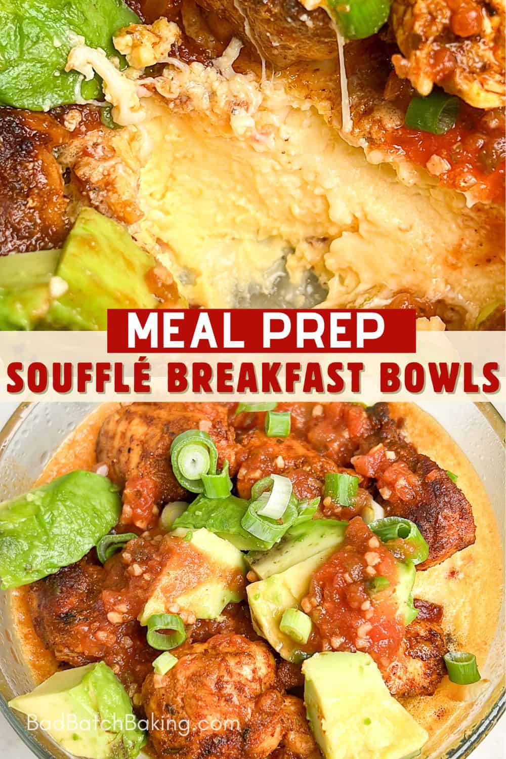 souffle egg high protein breakfast bowls