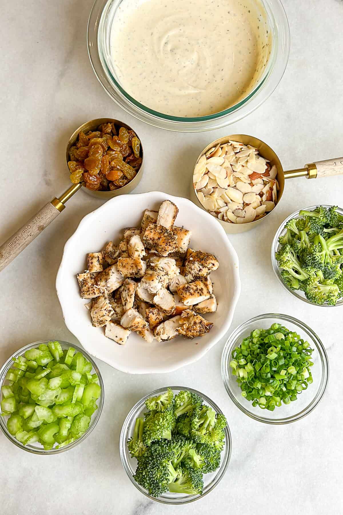 how to make broccoli chicken pasta salad