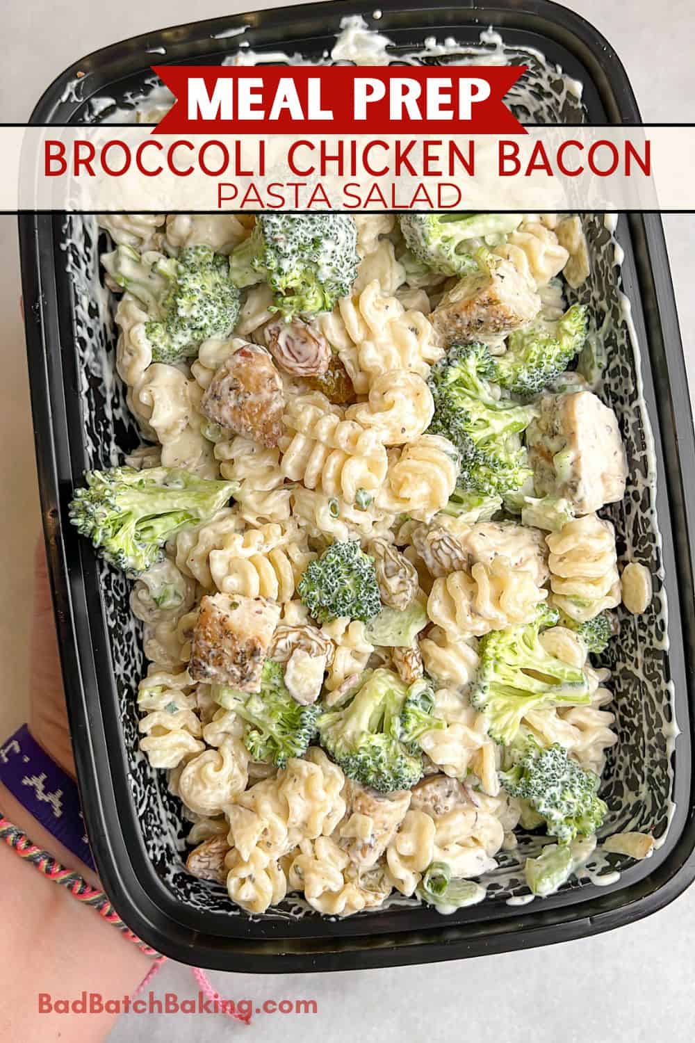 MEAL PREP WORK LUNCH PASTA SALAD