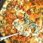 creamed baked spinach holiday side