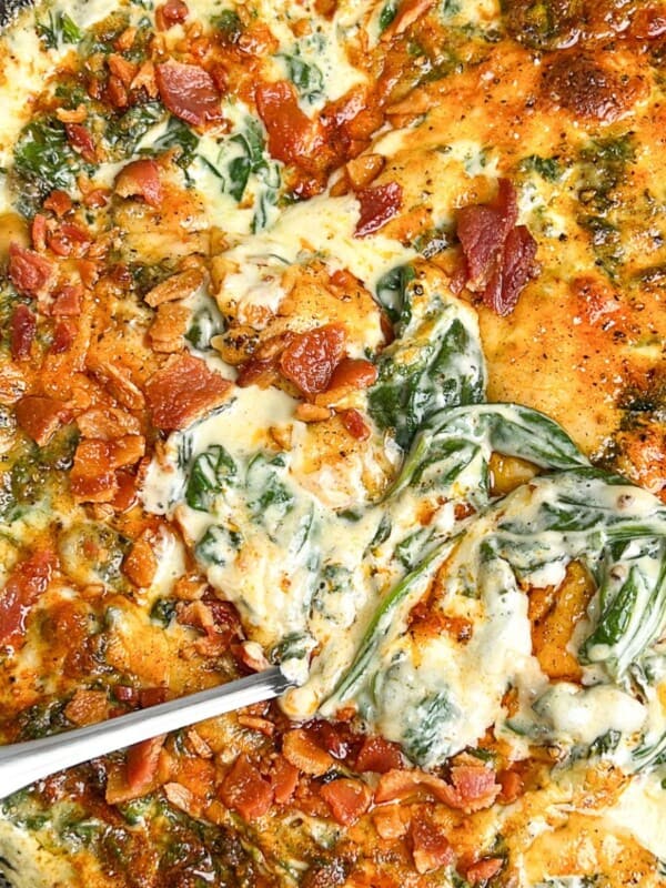 creamed baked spinach holiday side