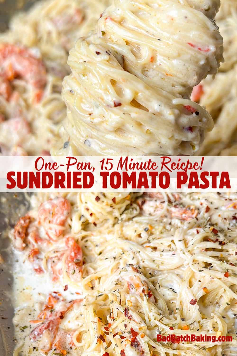 sundried tomato one pan pasta