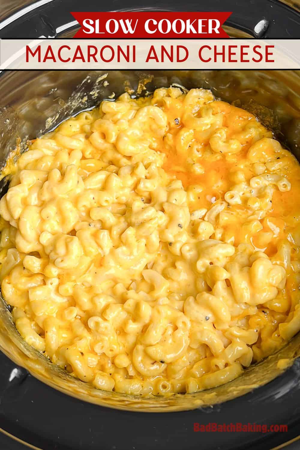 creamy mac and cheese in a slow cooker 