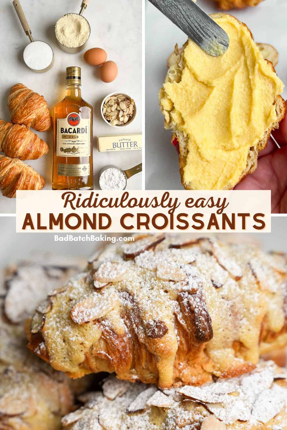 how to make easy almond croissant recipe