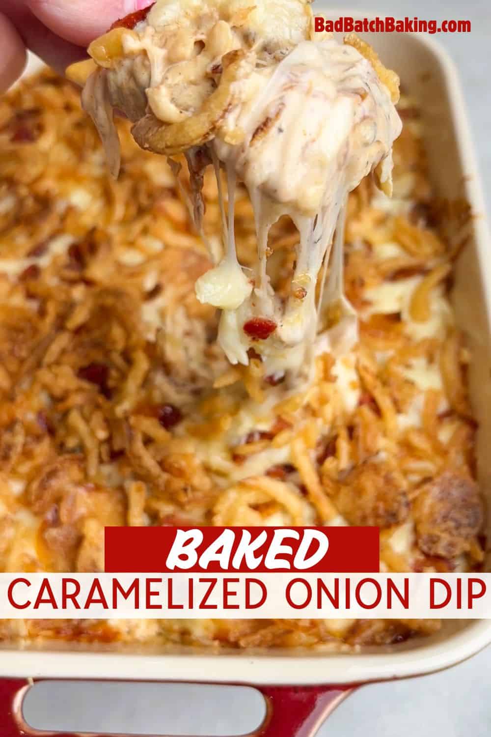 hot caramelized onion dip