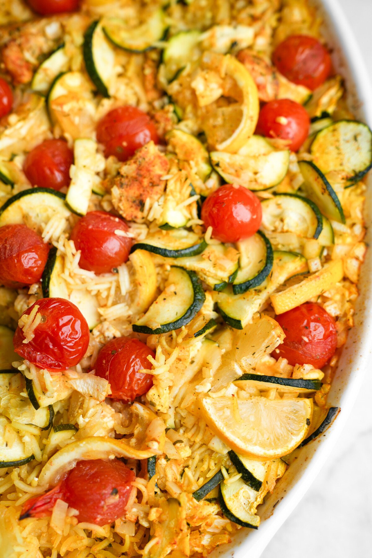 chicken tzatziki casserole without the toppings