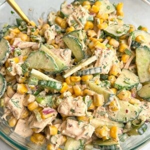 creamy cucumber salad