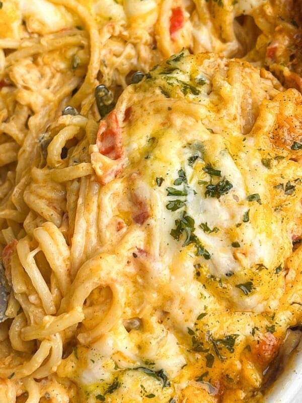 chicken spaghetti casserole