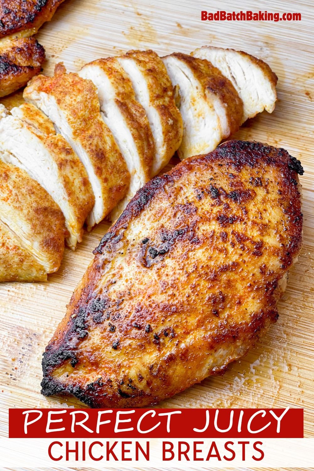 perfect juicy chicken breasts