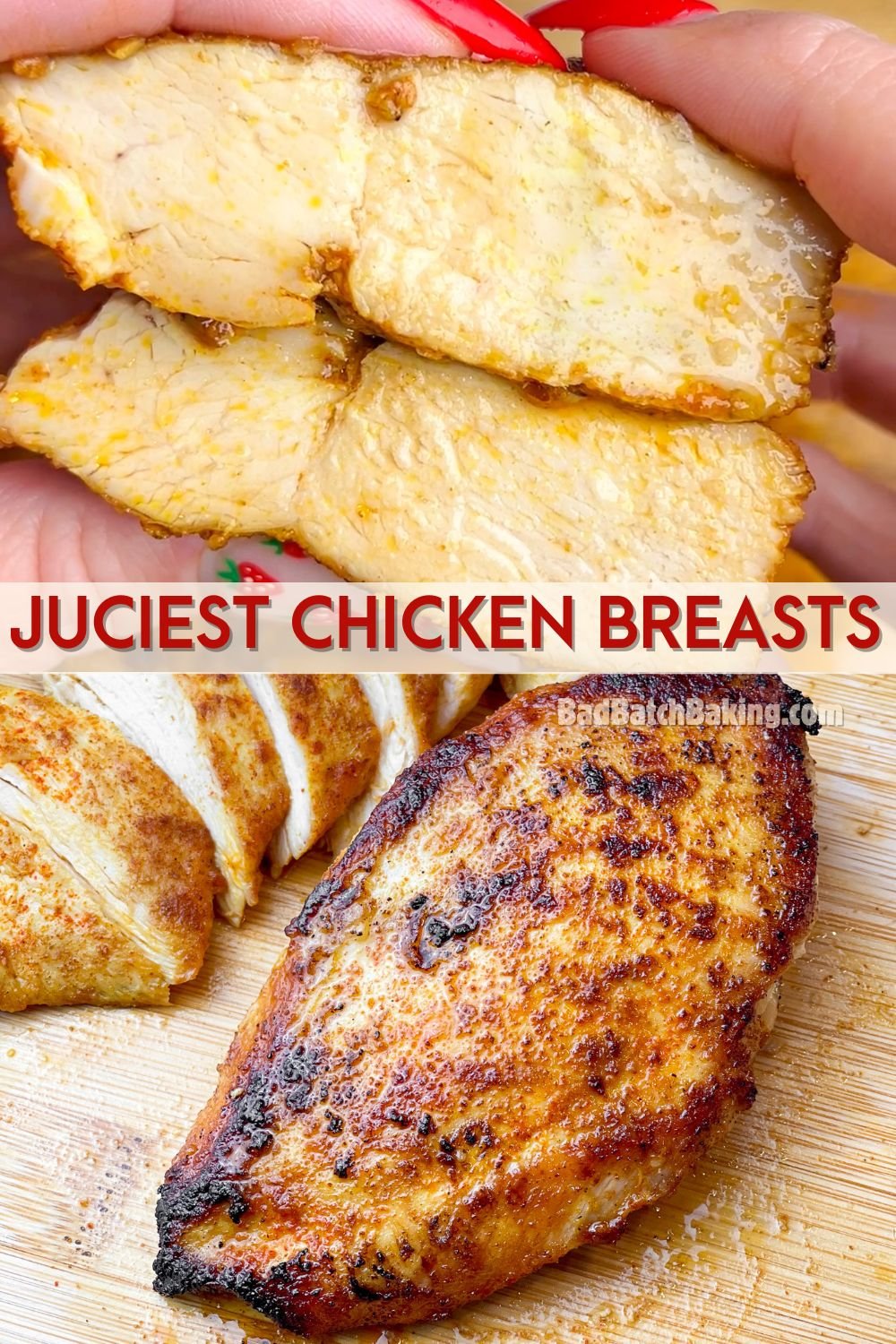 perfect juicy chicken breasts