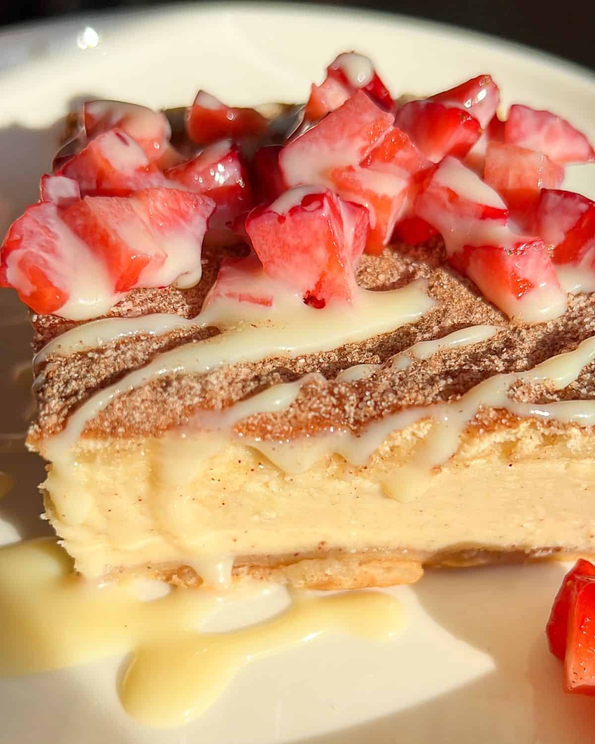 crescent roll churro cheesecake recipe