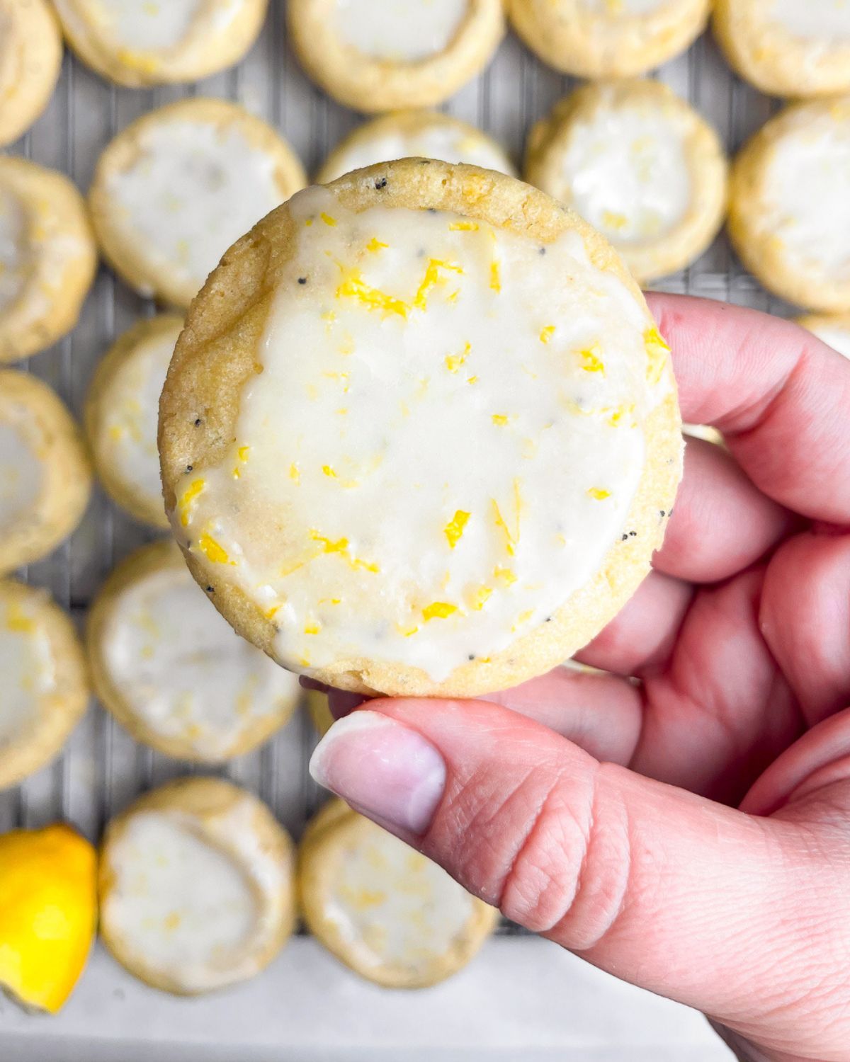 lemon poppy seed cookies