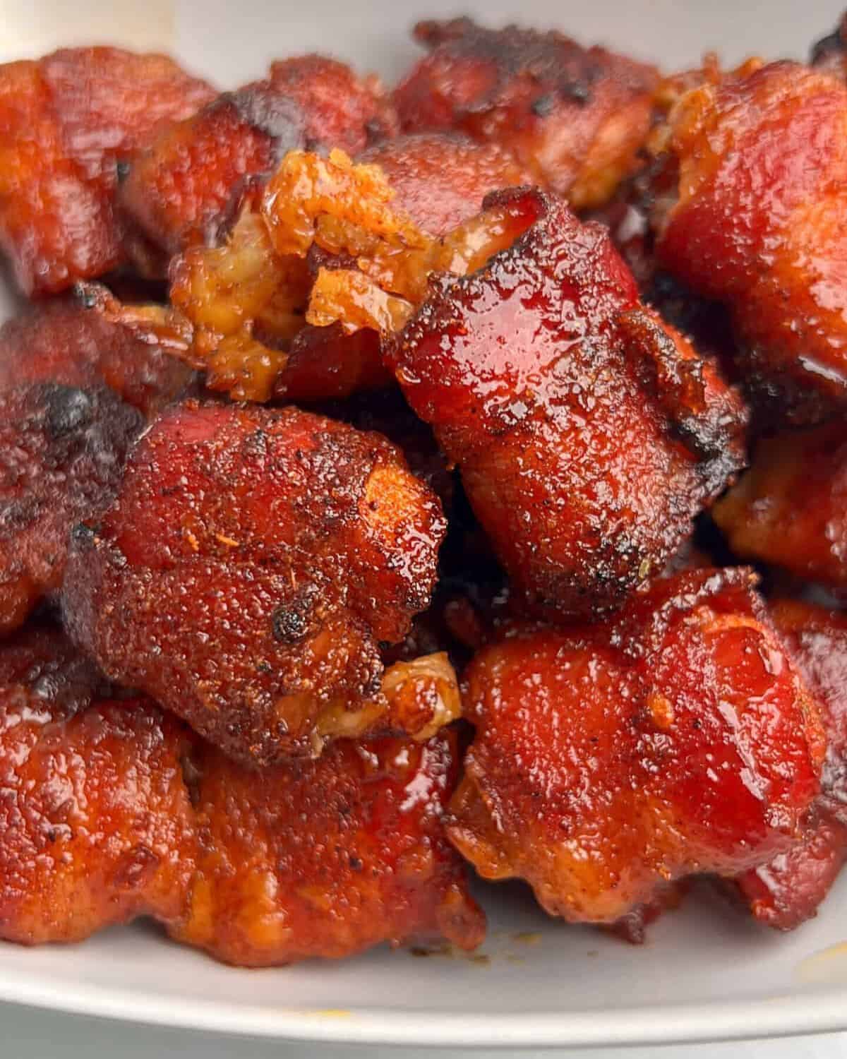 bacon wrapped chicken bites